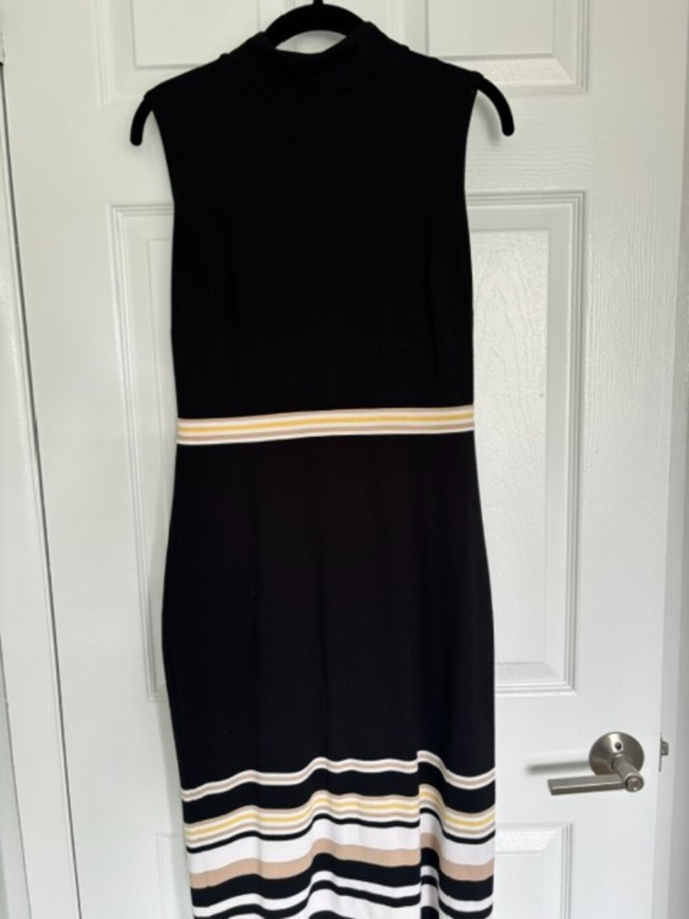 White House Black Market Stretch Sheath Dress Size 6
